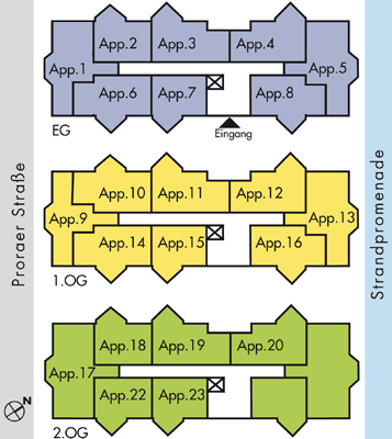 wohnungsgrundrisse