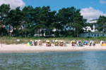 Strandkorbbereich Haus Strelasund
